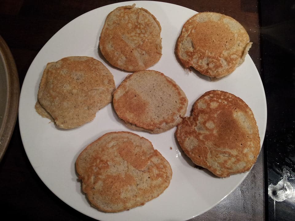 Candida diet friendly pancakes